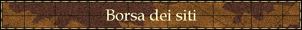 Borsa dei siti