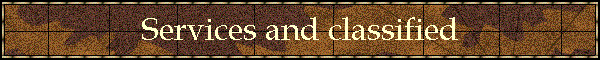 Services and classified