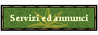 Servizi ed annunci
